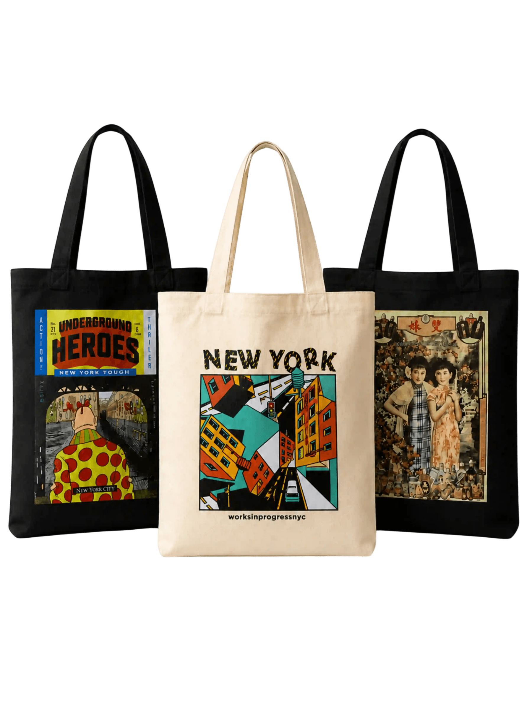 Natural Canvas Tote Bag