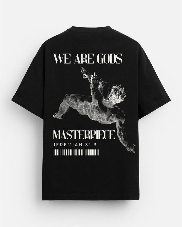 WE ARE GOD - BLACK OS TEE
