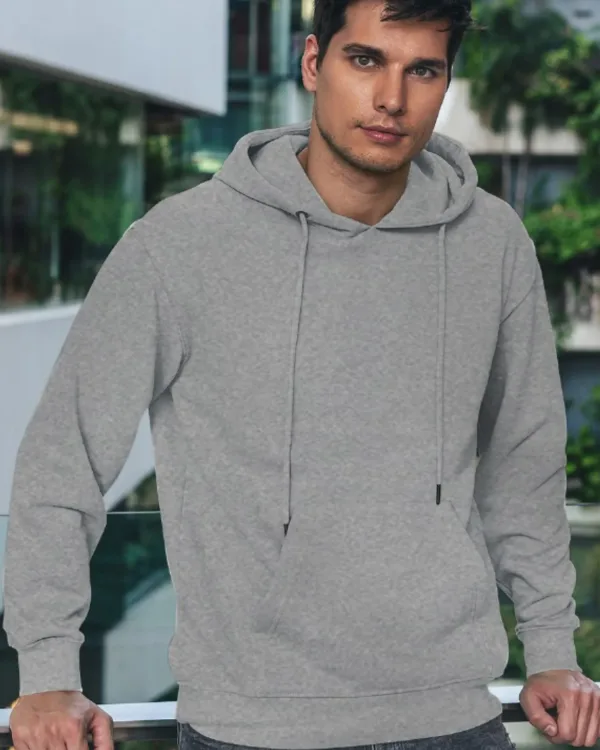 GREY - Pullover Hoodie