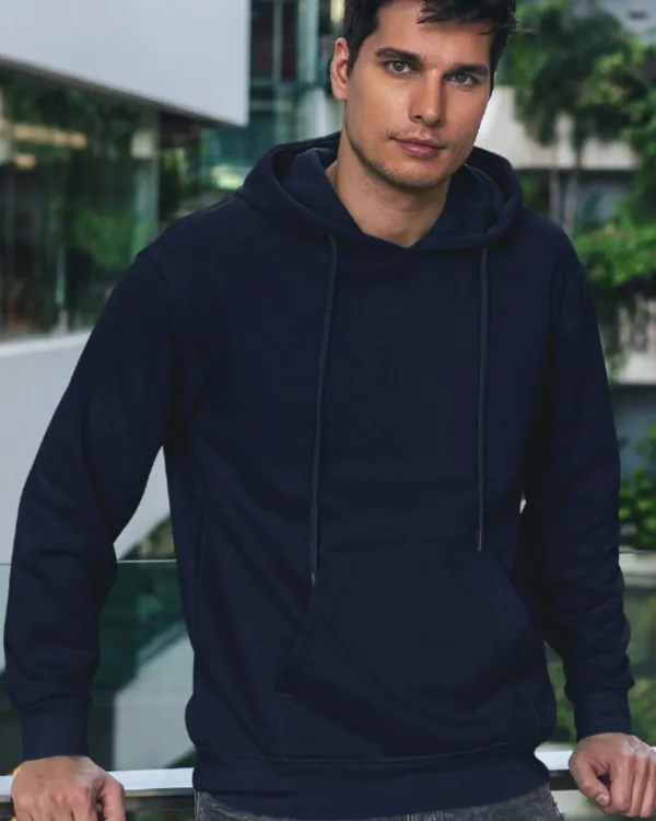 NAVY BLUE - Pullover Hoodie